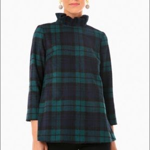 Tuckernuck Blackwatch Plaid Faye Blouse